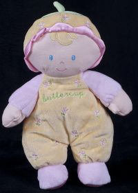 Kids Preferred Buttercup Asthma Allergy Friendly Girl Doll Plush Lovey Baby
